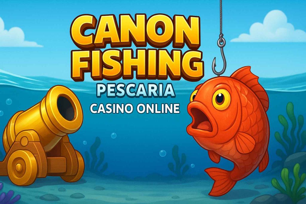Aplicativo 356X mostrando Canon Fishing na tela de celular